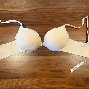 SKIMS Ultimate Push Up Plunge Bra Sand